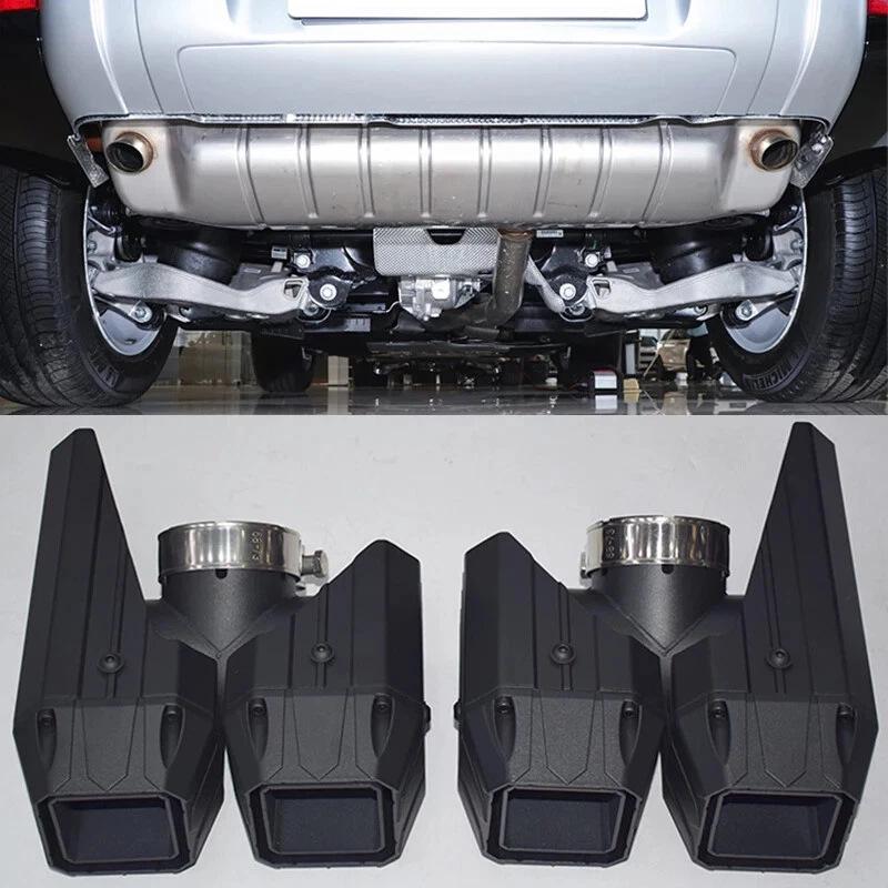 Square Exhaust Tailpipe for Land Rover Defender 90/110/130 (2020-2025)
