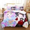 Stampa 3D Anime Kawaii Ragazze NEEDY GIRL OVERDOSE Set Biancheria da Letto Camera da Letto Morbido Moderno Copriletto Comodo Copripiumino Federa