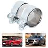 65 X 90mm Exhaust Pipe Clamp Connector Coupler 13278371 Replacement Fit for Seat Leon
