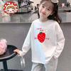 2024 Spring/Autumn Kids' Long Sleeve Pure Cotton Cartoon Top