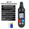 Digital Thermometer Hygrometer Temperature Meter Compact Portable Design