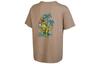Vans T Shirts Men's Brown Crew Neck Moderate Straight Fit VN0A7TR6YEH