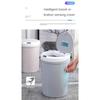 12L Touchless Automatic Sensor Trash Can with Lid, USB Dustbin for Baby Room Bathroom Kitchen Hotel