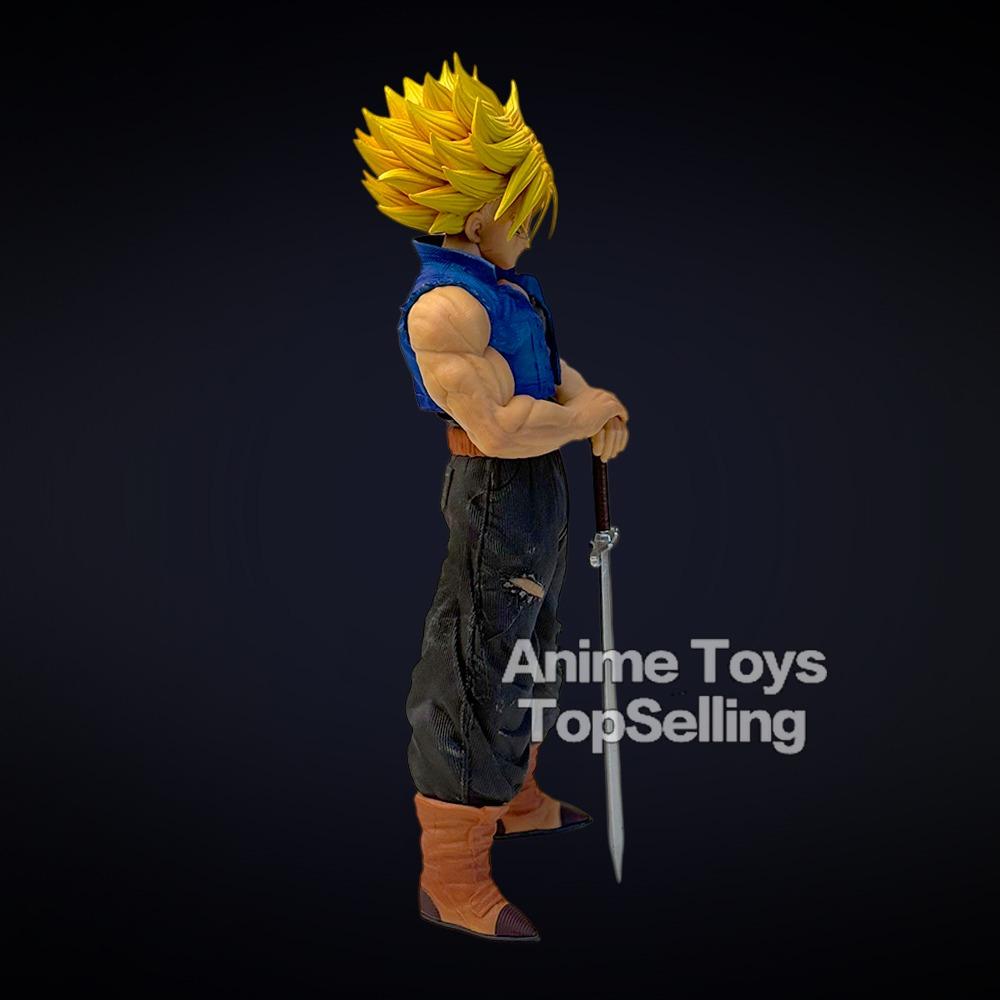 25cm/9.84in Anime Dragon Ball Z Figure Trunks Action Figures Pvc Statue Collection Model Toys for Children Gifts