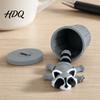 Stress Relief Animal Toy Ornament 3D Printed Flexible Joints Movable Figures with Stacking Cylinders Figure Bendable Figurine for Play Educational