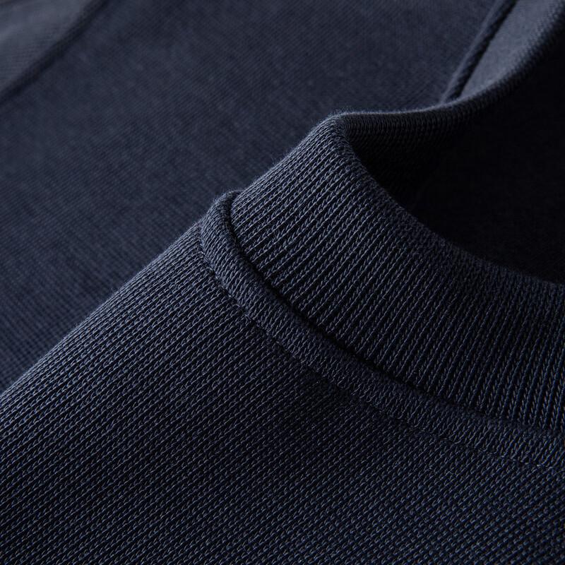 Pánská mikina MONTAGUT z dlouhovláknité bavlny s patchworkovým vzorem