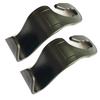 1/2Pcs Double Head Hooks Car Seat Back Headrest Hanger Car Bag Pouch Clothes Hanging Hook Fastener Clip Car Interior Accessories