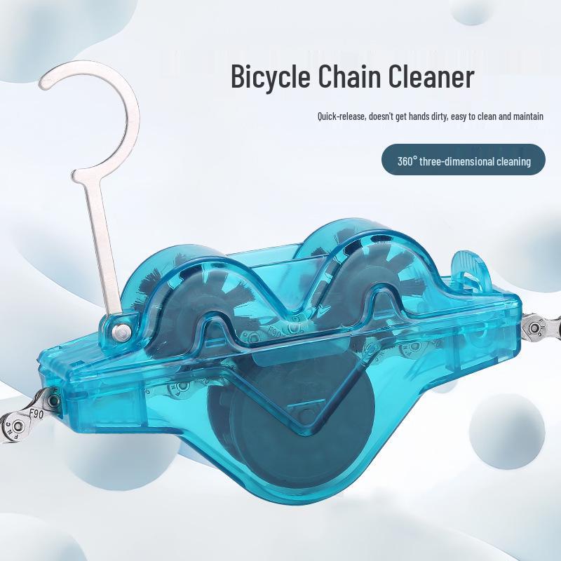 Bisiklet ve Motosiklet Zincir Temizleme Seti: Dağ Bisikleti Zincir Temizleyici ve Bakım Fırçası