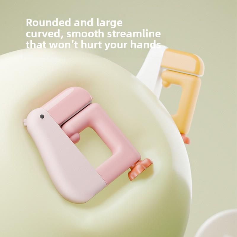 Be skylės šoninis pakabinamas krepšys Mąstantis antis Besisukantys knygų krepšio kabliukai