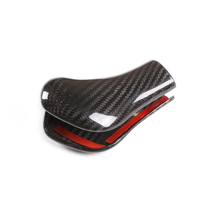 Real Carbon Fiber Auto Interior Accessories Carbon Gear Shift Cover for Porsche Cayenne 2011-2017
