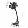 Guitar Headstock Phone Clamp 360° Rotation Holder Hands Flexible Smartphone Stand for