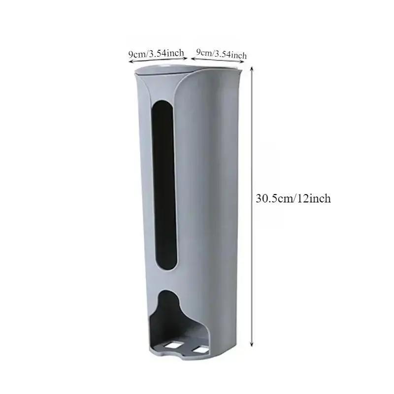 Convenience Household Kitchen Garbage Bag Storage Box Pull-out Plastic Collector Wall Mounted Underwear Socks Organizer Boxes