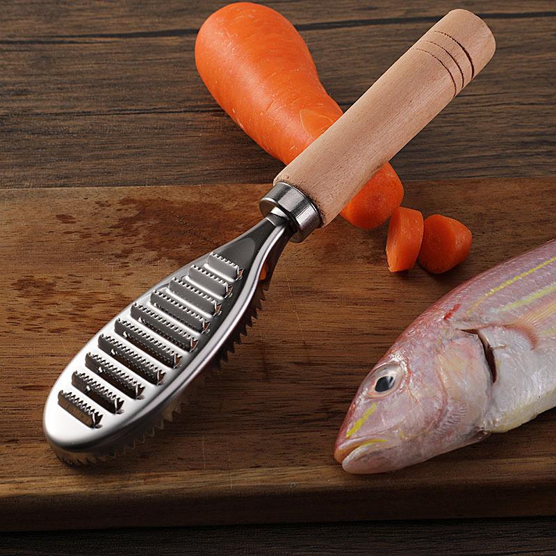 Fish scale remover, fish scale removal tool, scale remover, special stainless steel scaler for killing fish, fish scale planer