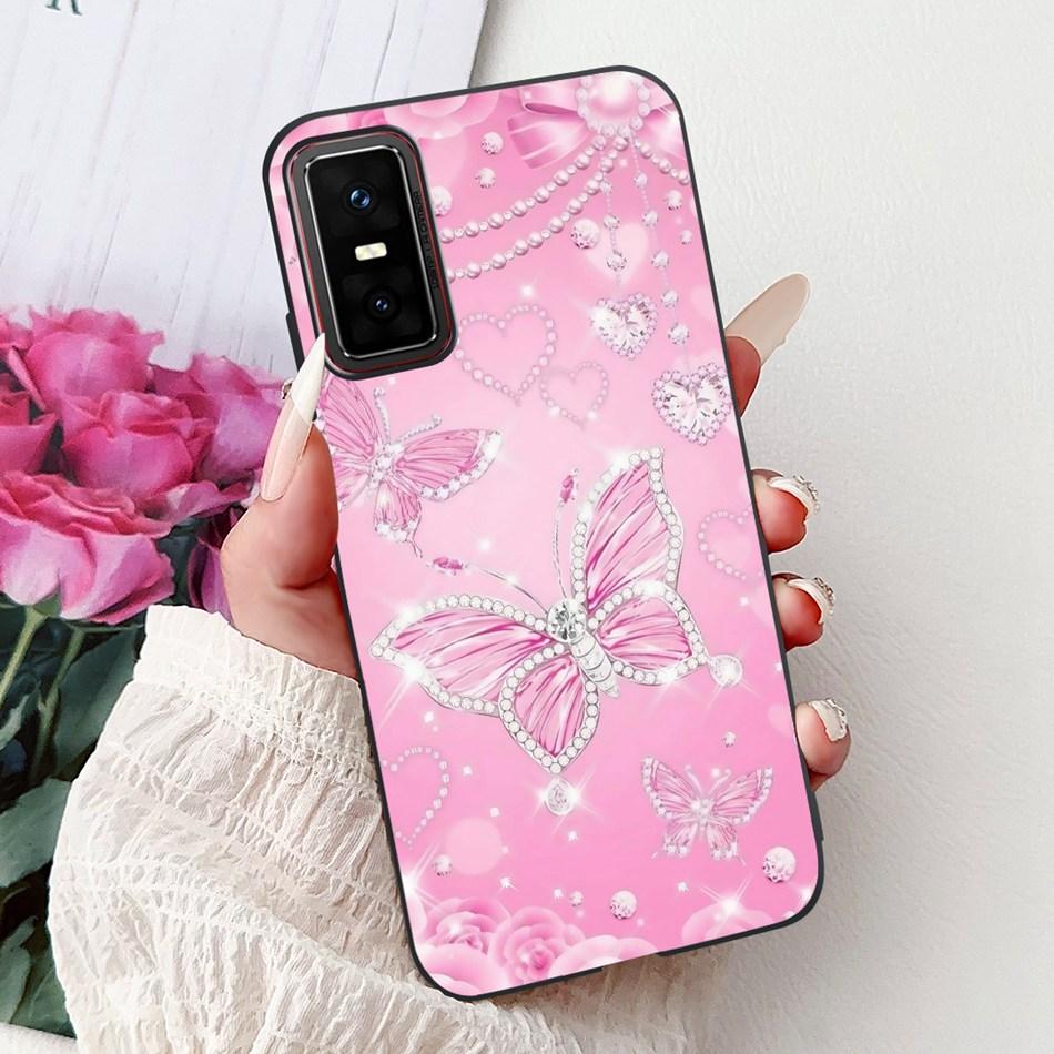 For Infinix GT 30 Pro X6873 2025 Elegant Floral Butterfly Phone Case For Infinix GT30 Pro 5G Soft Silicone TPU Cases