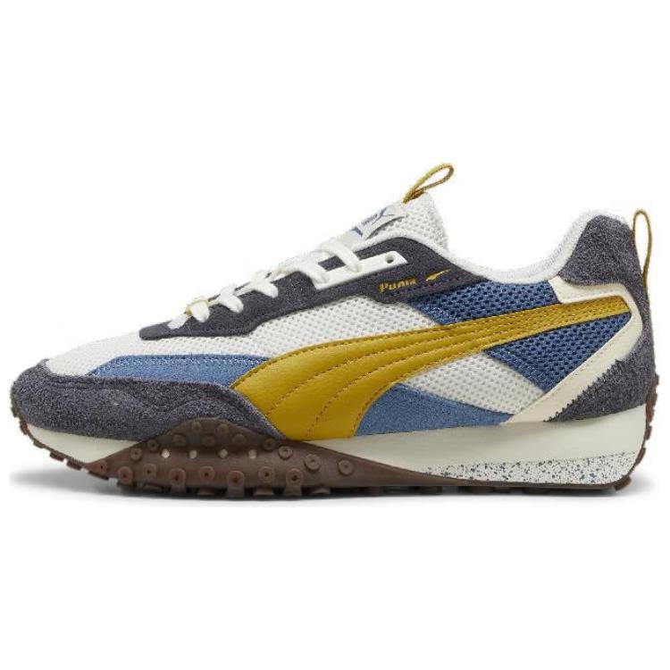 

New PUMA Blktop Rider Low Top Casual Shoes Unisex White Blue Gray 395875-06 35.5