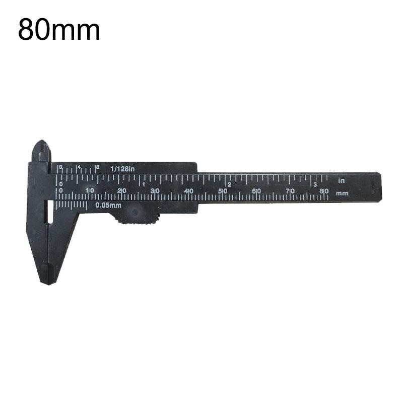 Portable 80mm Plastic Eyebrow Measuring TattooPermanent Makeup Measurement Microblading Caliper Ruler Tools WSPJ01