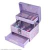 Shobido Kuromi Makeup Box Cosmetic Set Purple Lip Gloss Lip Balm Nail Polish Eyeshadow Palette Nail File Water-Based