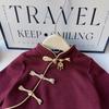 “Girls' Chinese Style Winter Coat & Skirt Set - Fleece Lined, New Year Design”