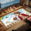 One Piece Print Cushion Non-slip Laptop Tablet Big Mousepad XXL Mat Mini PC Playmat With Lock Edge