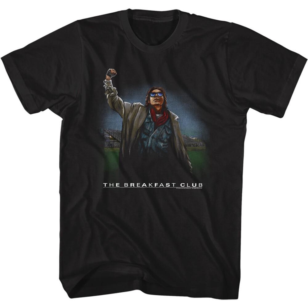 The Breakfast Club Movie Judd Nelson Fist In Air Colorful Drawing Men s T Shirt Unisex T-Shirt XXXXL