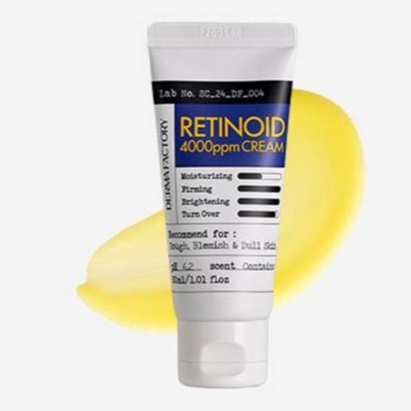 DERMA FACTORY Retinoid 4000ppm Cream 30ml Korea Beauty