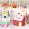 Kawaii Handheld Cosmetic Case House-shaped Toiletry Storage Bag Cute Cabin Makeup Bag  Ladies