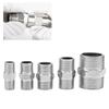 Multiple Specifications Stainless Steel Hex Nipple 201 Stainless Hex Nipple Union  Water Oil Air