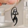 Costume Party Ear Embellishments 1 Pair Halloween Earrings for Women, Skeleton Spider Pumpkin Women Ghost Bat Dangle Earrings, Gothic Jewelry