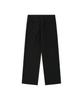 Honguseong Onetuck Wide Flat Trousers_Khaki