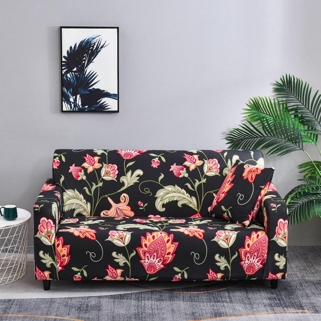 New Printed Stretch All Inclusive Sofa Cover Anti Slip  Dirt Proof and Cat Scratch All Inclusive Sofa Cover Sofa Cover