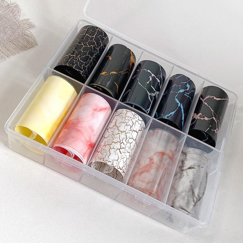 Leopard Print Nail Stickers Lace Design Nail Art Stickers Fashion Manicure Decals  Nail Decoration