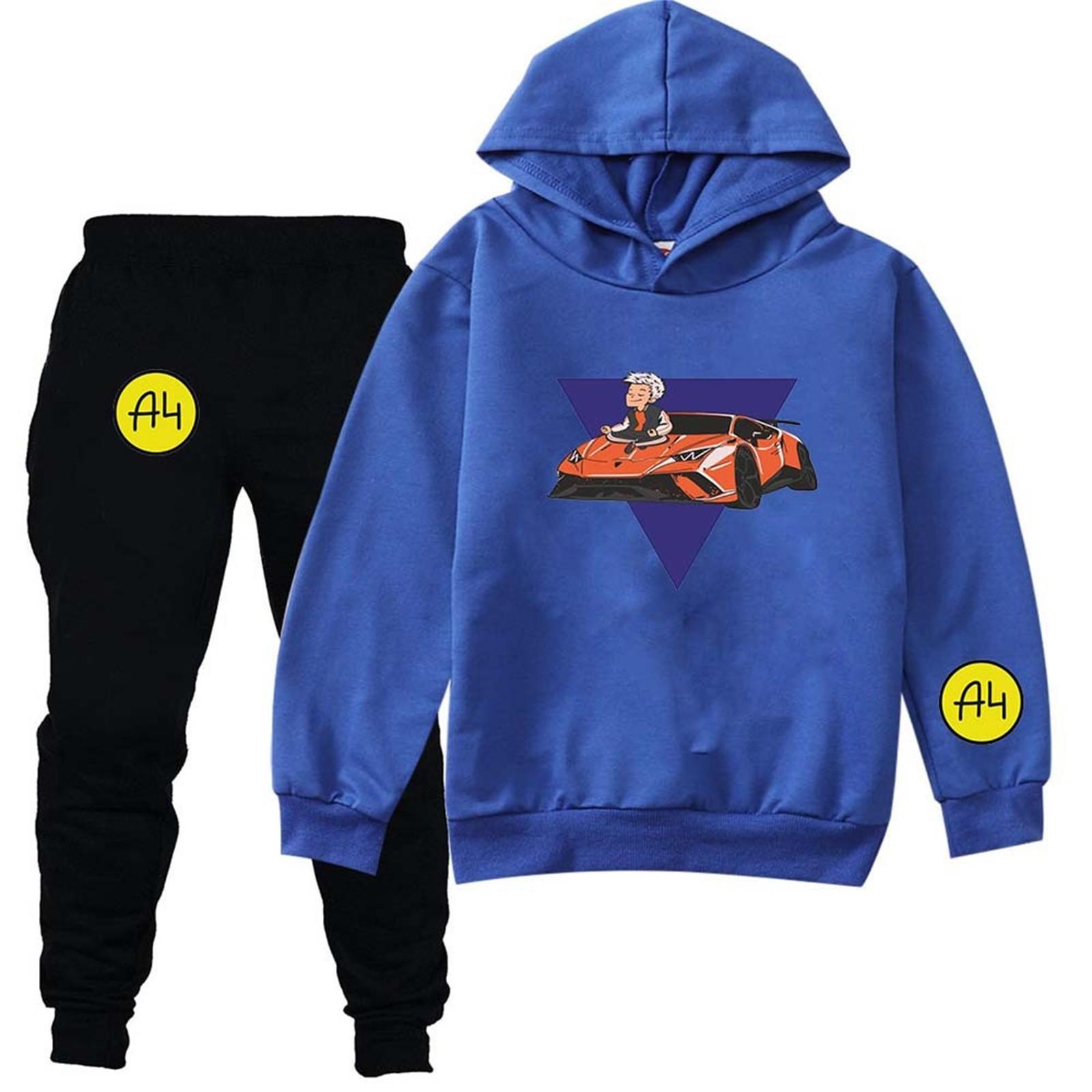 

Мальчики Девочки Детский Модный Комплект Из Двух Частей С Длинным Рукавом Свитшот С Капюшоном Брюки Комплект Костюм Для Отдыха 100