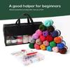 Ergonomic Crochet Hook Set with Crochet Knitting Accessories for Beginner Hobbyist Adult Knitting Crocheting Project
