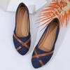 Frühling Sommer Atmungsaktiv Bequem Flache Schuhe Rutschfest Weich Sohlige Damenschuhe Freizeitschuhe