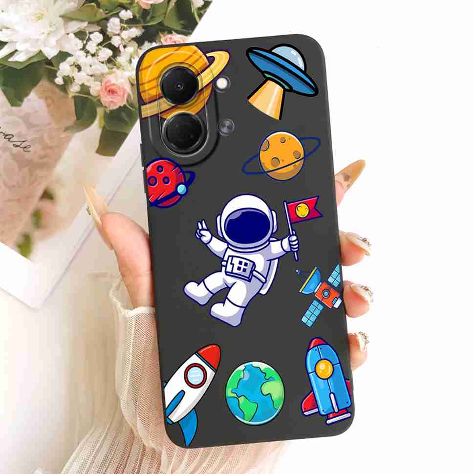 For Tecno Spark Go 3 Case Petty Girl Cover Phone Cases For Tecno Spark Go3 SparkGo 3 Back Cover Fundas Soft Silicone Bumper