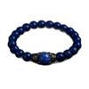 Stylish Men’s Natural Tiger Eye & Hematite Bead Bracelet, Vintage Crown Power Symbol, Fashion Friendship Gift Jewelry
