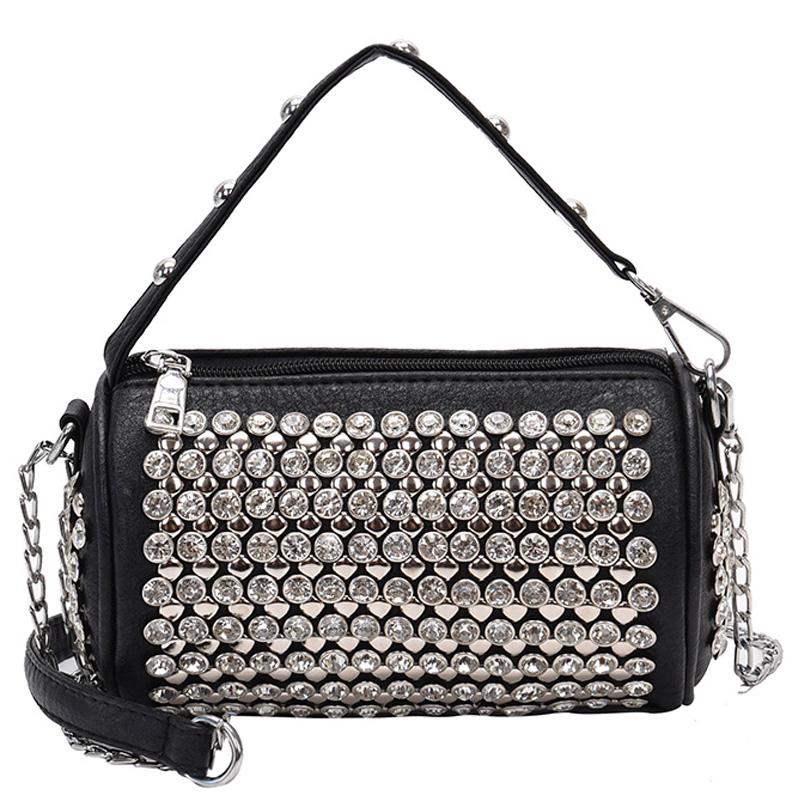 

Модная квадратная сумка с блестками, высококачественная женская одежда из искусственной кожи, дизайнерская роскошная сумка на одно плечо серебряный