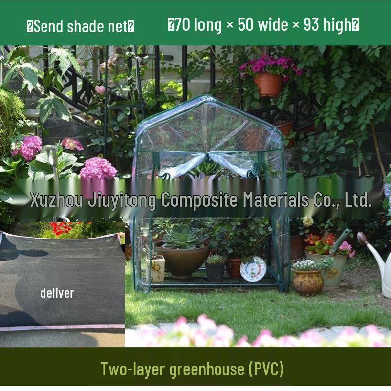 Transparente Gewächshaus-Isolierabdeckung für Blumenständer, Balkon & Garten