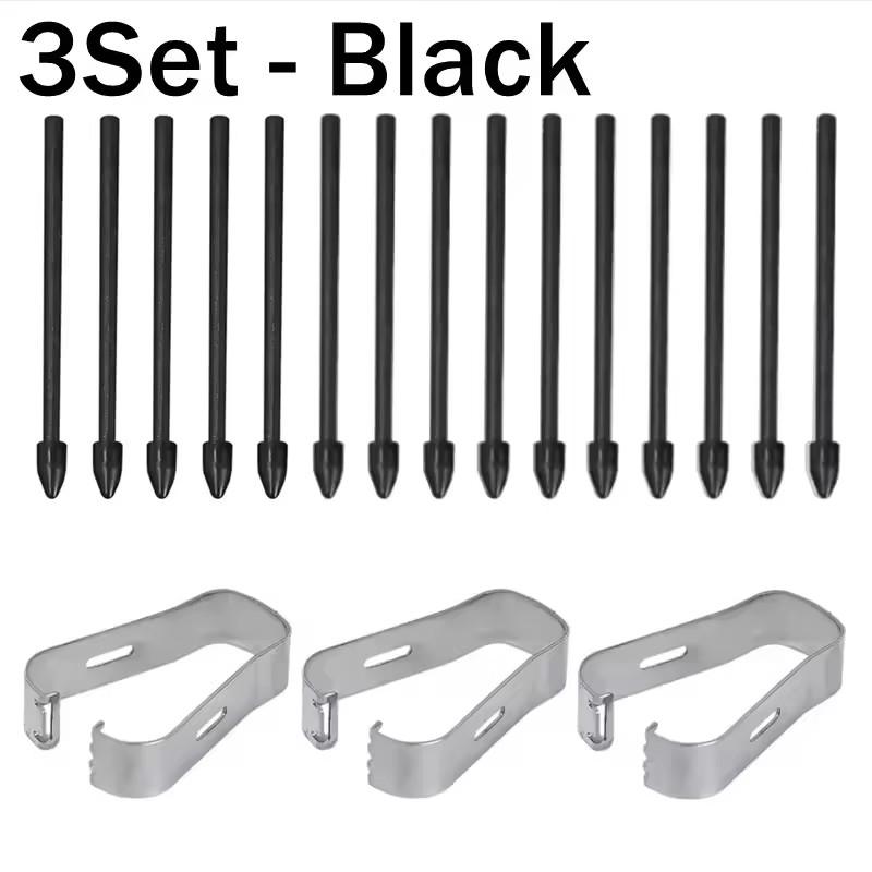 Replacement Tablet Pencil Nib for Samsung Galaxy S Pen Tab S9 S23 Titanium Alloy Wear Resistant Stylus Pen Tips with Tweezer Set