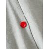 Women S Casual Cherry Pattern Knit Cardigan V Neck Loose Fit Button Detail Sweet Sweater