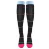 1 Pair Sports Pressure Stockings Elastic Calf Care for Running and Riding Mountaineering S M Black Flash