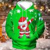 Funny Santa Claus Hoodie Sweatshirt Christmas Snowflake 3d Print Hoodie Men Women Fashion Tracksuit Men Clothes Autumn Winter