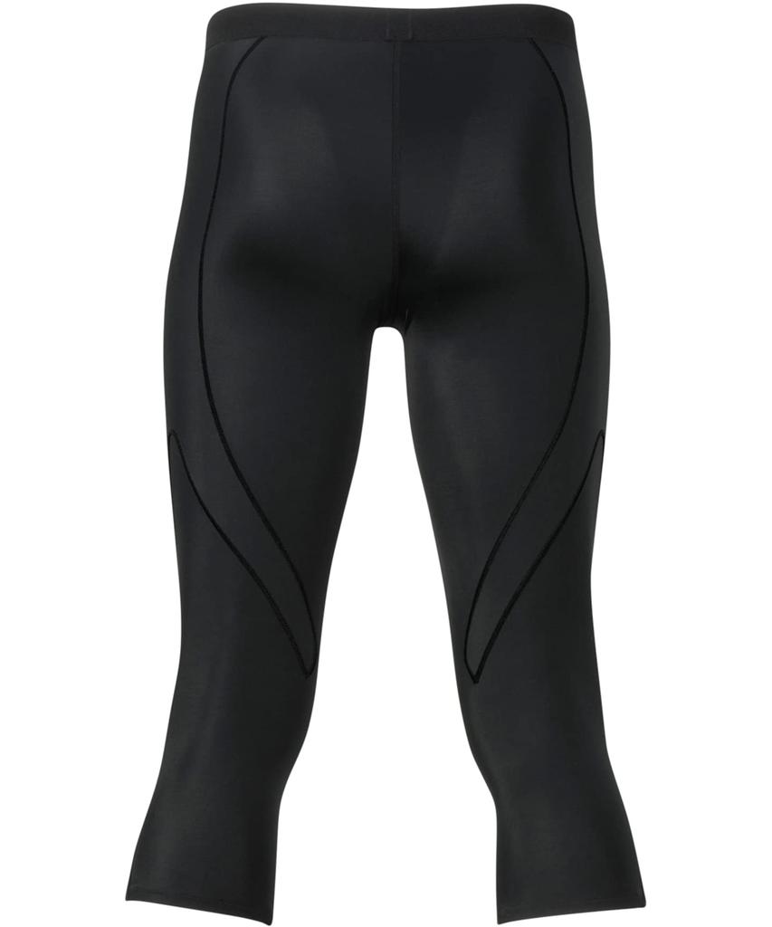 Expert Model Sports Tights with Hip and Knee Protects knees from impact when landing with unique taping Product HXO497 BL S CW-X (Wacoal) 3.0 Support.