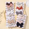5Pcs/Set Baby Bows Headband Nylon Headbands Cotton Hair Bands for Children Girls Soft Hairband Newborn Hair Accessories Toddler