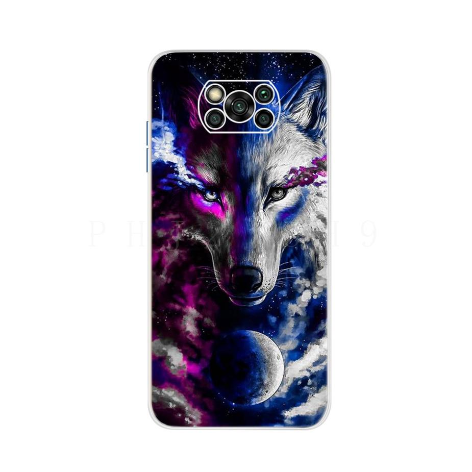 Case For Xiaomi Poco X3 NFC Case PocoX3 Pro Cover Soft TPU Fundas For Xiaomi Poco X3 Pro PocoX3 NFC X 3 GT Phone Case Bag Bumper