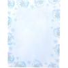 Blue Watercolor Snowflake Stationery Paper - 80 Count