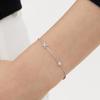 Hyeres-lor Nova Silver (W) Pave Station Bracelet HL1B54122W9180