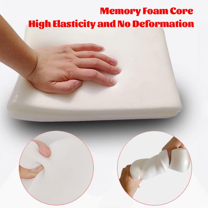 Car Center Console Cushion Pad Arm Rest Covering Car Soft Memory Foam Pu Leather Comfortable Water Resistant Car Interior