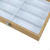 Sunglasses Organizer Box Jewelry with Transparent Lid Eyewear Storage Eyeglasses