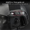 1Pcs Nylon Tactical ARC Helmet Rail Swivel 360 Degrees Side Rail Mount Adapter